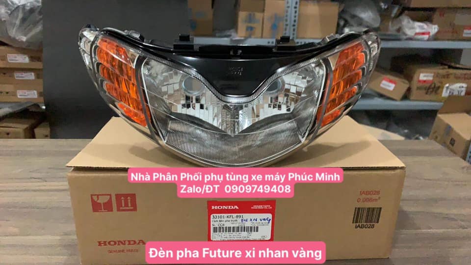 Đèn Pha Future Đời Đầu Xi Nhan Vàng Hãng Honda 